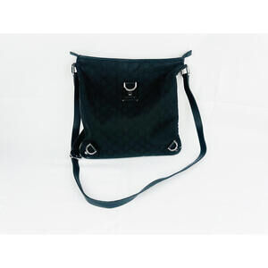 GUCCI GG Canvas Abbey D-Ring Crossbody Good Condition